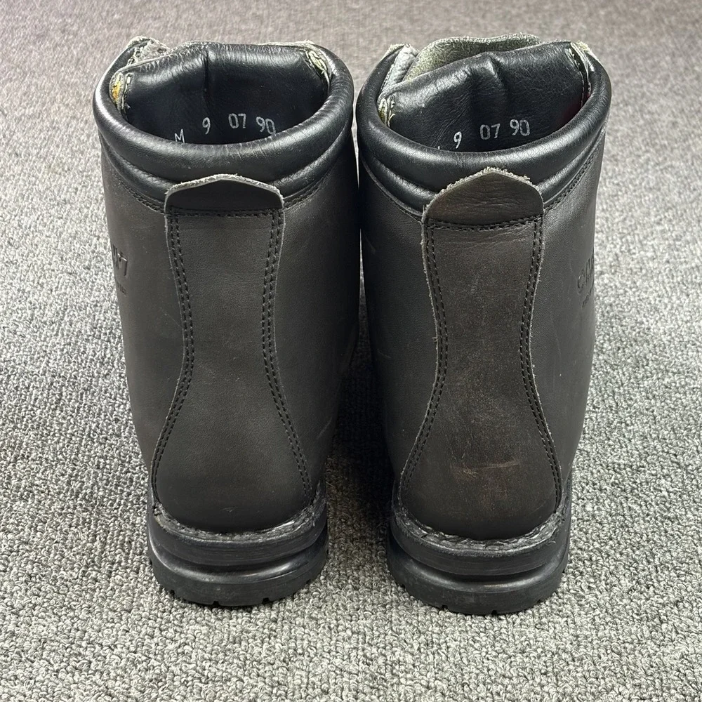 Gronell Camp 7 Italy Leather 75mm Mountaineering Hiking Boots Vibram Mens 9